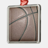 Basketball Metalen Ornament (Links)