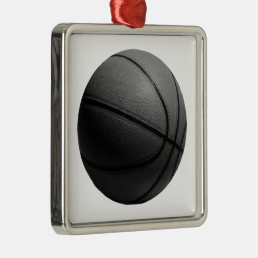 Basketball Metalen Ornament (Rechts)