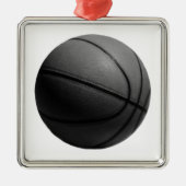 Basketball Metalen Ornament (Voorkant)