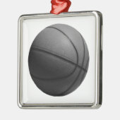 Basketball Metalen Ornament (Links)