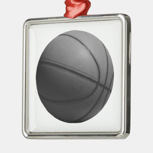 Basketball Metalen Ornament (Links)