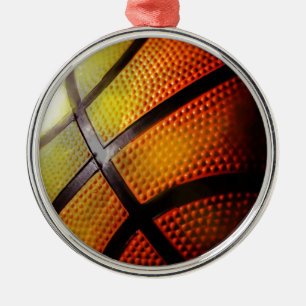 Basketball Metalen Ornament