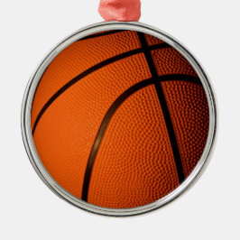 Basketball Metalen Ornament