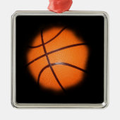 Basketball Metalen Ornament (Voorkant)