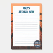 Basketball Mitzvot Post-it® Notes (Voorkant)