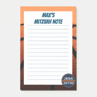 Basketball Mitzvot Post-it® Notes