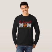 Basketball Mom Like a Regular Mom Only Cooler T-shirt (Voorkant volledig)