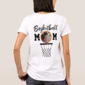 Basketball MOM shirt met foto (Achterkant)