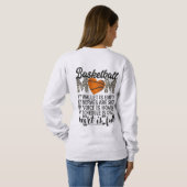 Basketball Mom Sweatshirt (Achterkant volledig)