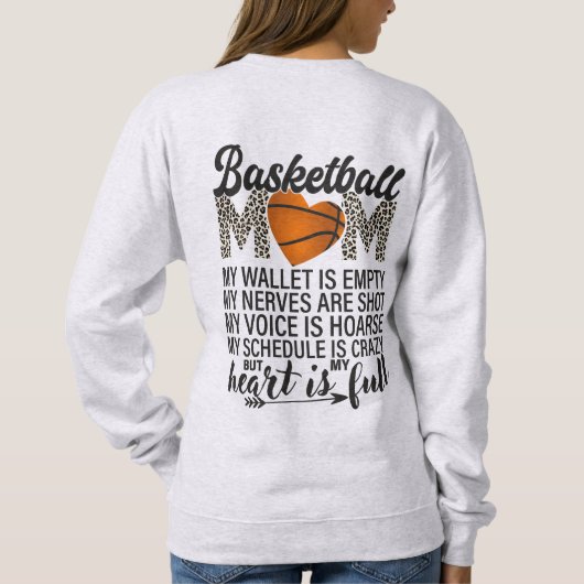 Basketball Mom Sweatshirt (Achterkant)