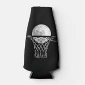 Basketball Moon Flesjeskoeler (Voorkant)