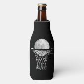 Basketball Moon Flesjeskoeler (Fles Voorkant)