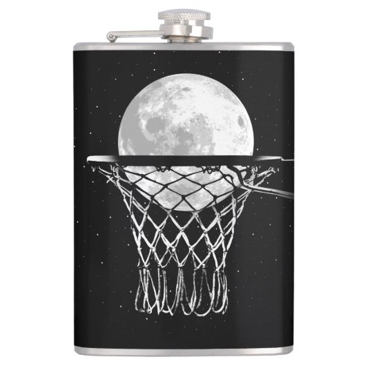 Basketball Moon Heupfles (Voorkant)