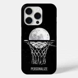 Basketball Moon Hoesje-Mate iPhone Case
