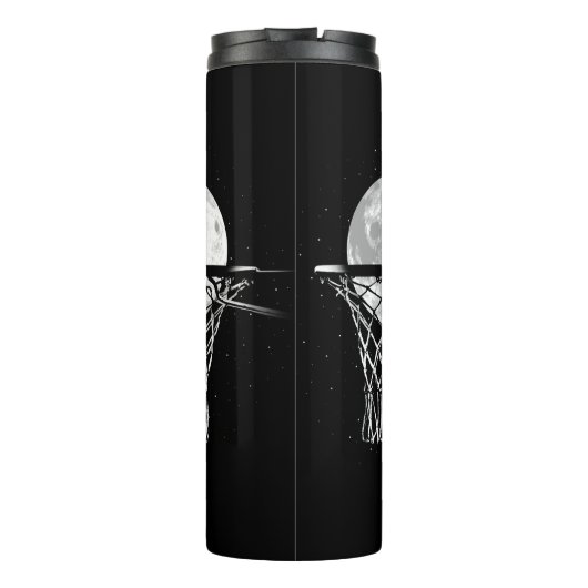 Basketball Moon Thermosbeker (Achterkant)