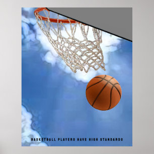 Basketball Motivatie Poster