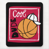 Basketball Mousepad Muismat (Voorkant)