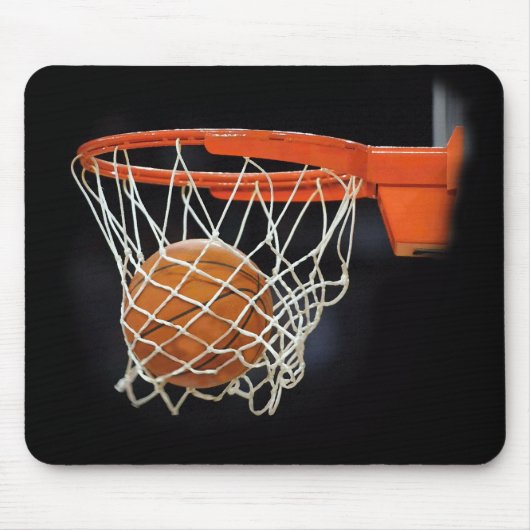 Basketball Mousepad Muismat (Voorkant)