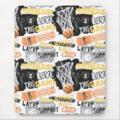 Basketball Mousepad Muismat (Voorkant)