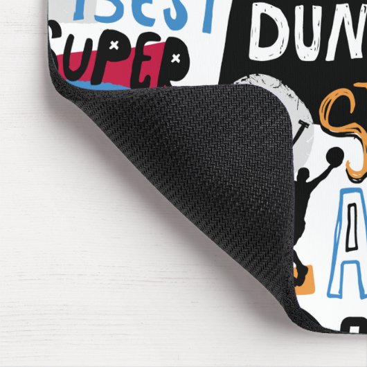 Basketball Mousepad Muismat (Hoek)