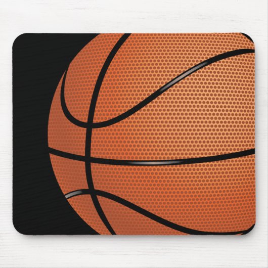 Basketball Mousepad Muismat (Voorkant)