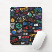 Basketball Mousepad Muismat (Met muis)