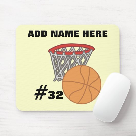  Basketball Mousepad Muismat (Met muis)