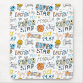 Basketball Mousepad Muismat (Voorkant)
