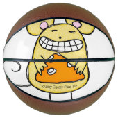 Basketball Mousey Cheesy Pizza Pie Basketbal (Voorkant)