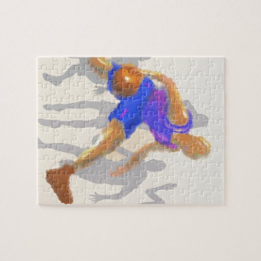 Basketball Moves Art Legpuzzel (Horizontaal)