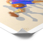Basketball Moves Art Poster (Hoek)