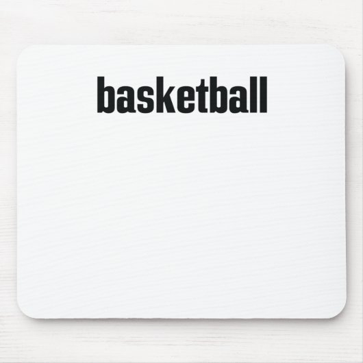 Basketball Muismat (Voorkant)