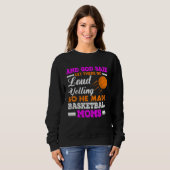 Basketball Mum  Basketball Mum Trui (Voorkant volledig)