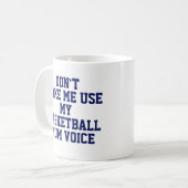 Basketball mum Gift Mok | Funny Quote Slogan Coach (Voorkant links)