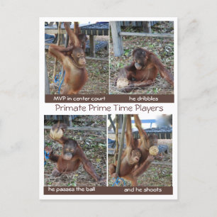 Basketball MVP Hoop Jokes Briefkaart