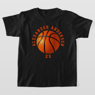 Basketball Name en Jersey Personalize T-shirt
