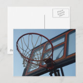 BasketBall Net Briefkaart (Voorkant / Achterkant)