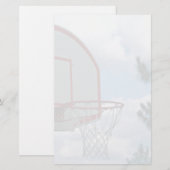 Basketball-net Briefpapier (Voorkant / Achterkant)