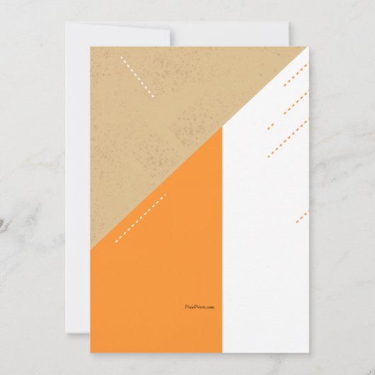 Basketball Net Invitation Kaart (Achterkant)