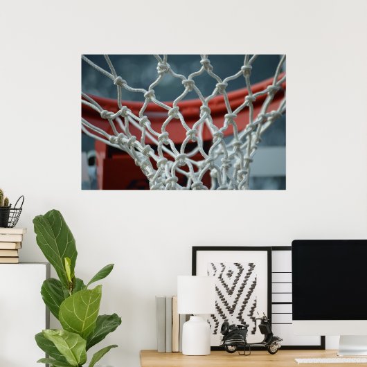 Basketball Net Poster (Thuiskantoor)