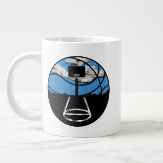 Basketball Night Sky Mug Grote Koffiekop