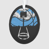 Basketball Night Sky Ornament (voorkant)