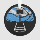 Basketball Night Sky Ornament (voorkant)