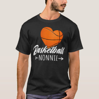 Basketball Nonnie Family Matching Basketball Lover T-shirt