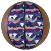 Basketball, noordelijk licht basketbal (Verticaal)