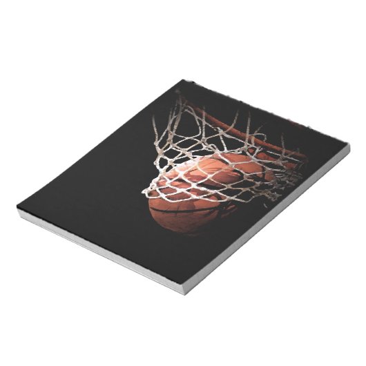 Basketball Notitieblok (Linkerzijde)