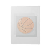 Basketball Notitieblok (Linkerzijde)
