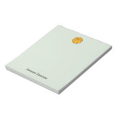 Basketball Notitieblok (Linkerzijde)