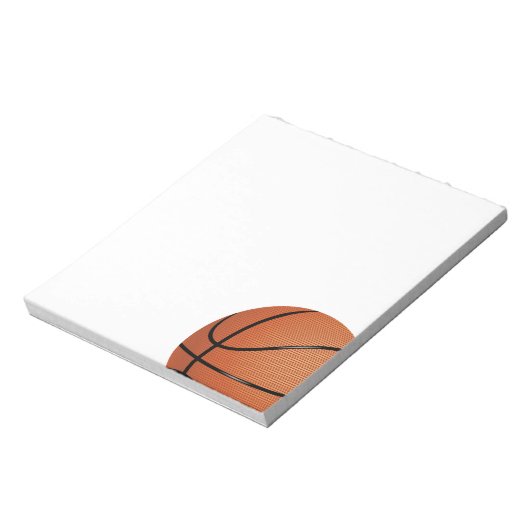Basketball Notitieblok (Linkerzijde)