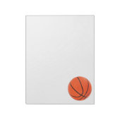 Basketball Notitieblok (Linkerzijde)